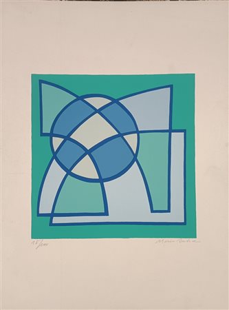 RADICE MARIO Como (Co) 1898 Geometrico Litografia a colori es. 15/100...