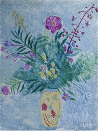 LILLONI UMBERTO (Milano 1898 - Milano 1980) “I fiori” 1971 Cartella contenete...