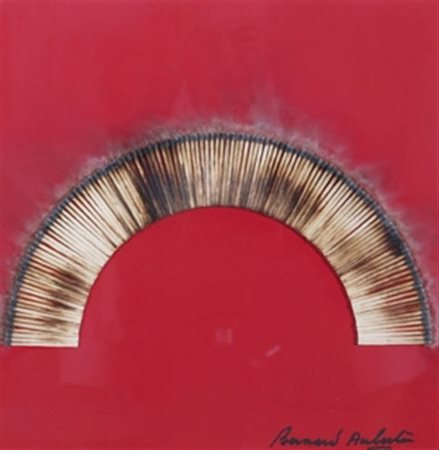 AUBERTIN BERNARD (Fontenay aux Roses 1934) “Territori di fuoco” fiammiferi...