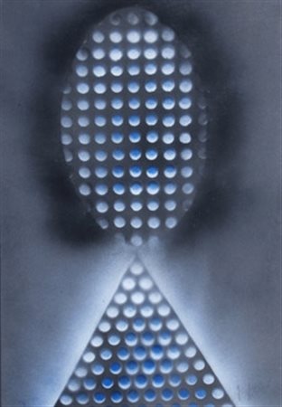 COSTALONGA FRANCO (Venezia 1933) “Senza titolo” Tecnica mista su tavola...