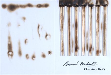 AUBERTIN BERNARD (Fontenay aux Roses 1934) “Fiammiferi su libro” 2010...