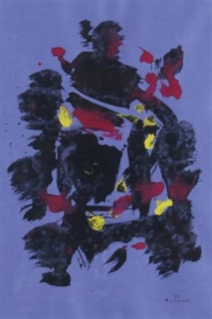 PACE ACHILLE (TERMOLI 1923) “Senza titolo” 2007 Tecnica mista su cartoncino...