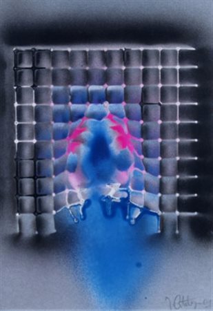 COSTALONGA FRANCO (Venezia 1933) “Destrutturazione” 2001 Tecnica mista su...