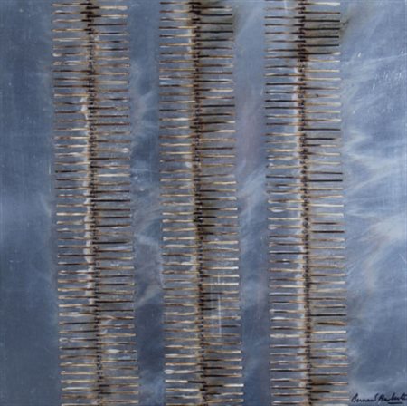 AUBERTIN BERNARD (Fontenay aux Roses 1934) “Senza titolo” Fiammiferi su...