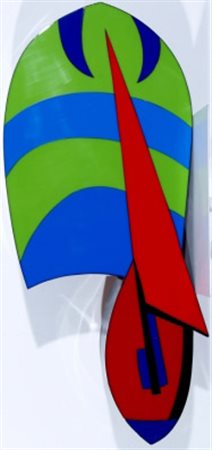 LODOLA MARCO (Dorno Pavia 1955) “Velina” 2011 Scatola luminosa cm. 100x42x12...