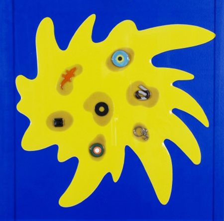 NUCARA RENZO (Crema 1955) “Bang 10-37” 2011 Legno, carta, colore serigrafico,...