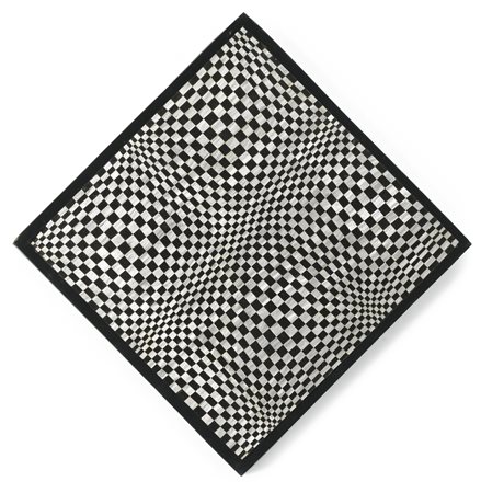 DADAMAINO 1930-2004 OGGETTO OTTICO DINAMICO signed on the reverse, aluminium...