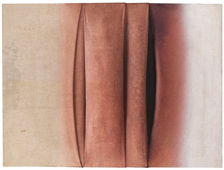 ENRICO CASTELLANI N. 1930 COMPOSIZIONE signed and dated 59 on the reverse,...