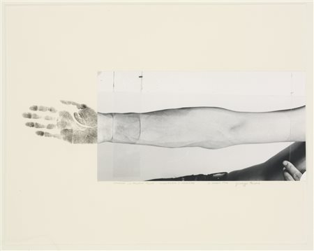 GIUSEPPE PENONE N. 1947 SVOLGERE LA PROPRIA PELLE, COINCIDENZA DI IMMAGINE...