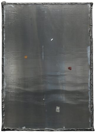 PIER PAOLO CALZOLARI N. 1943 PIOMBO lead, petals and glass. Executed in 1981...