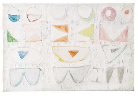 GASTONE NOVELLI 1925 - 1968 MAISA signed, signed, titled and dated 61 on the...