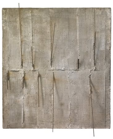 GIUSEPPE UNCINI 1929-2008 CEMENTOARMATO N.16 signed, titled, inscribed and...