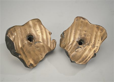 LUCIO FONTANA 1899 - 1968 CONCETTO SPAZIALE, NATURA signed with monograms and...