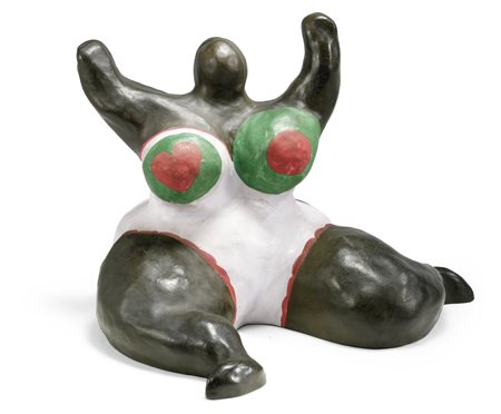 NIKKI DE SAINT PHALLE 1930-2002 LA BAIGNEUSE OU NANA DE BERLIN signed and...