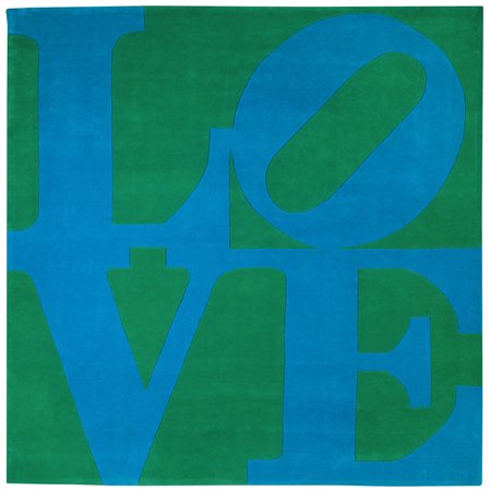 ROBERT INDIANA N. 1928 CLASSIC LOVE signed; signed and numbered 10/125 on the...
