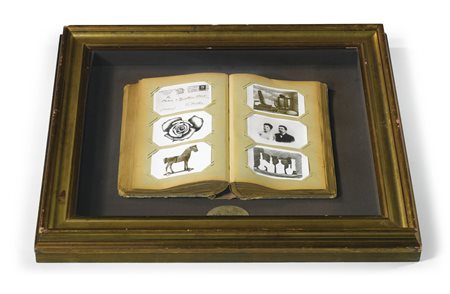 CONCETTO POZZATI N. 1935 RI-MEMORIA signed, titled and dated 1978 on the...