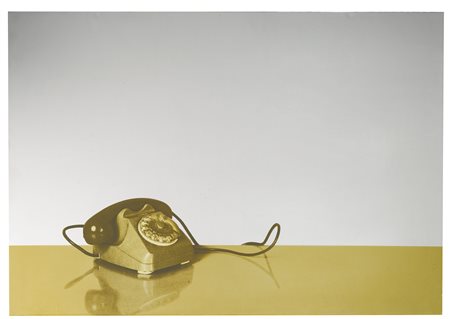 MICHELANGELO PISTOLETTO N. 1933 IL TELEFONO signed, titled and numbered 21/60...