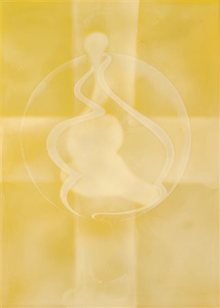 DOMENICO BIANCHI N. 1955 SENZA TITOLO signed with monograms and dated 92 on...