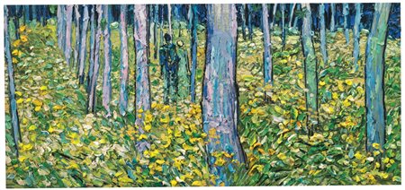 STEFANO ARIENTI N. 1961 SENZA TITOLO signed and dated 1991 on the reverse,...