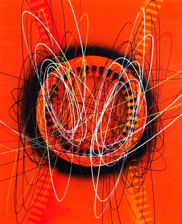 CRIPPA ROBERTO (Monza 1921 - Bresso 1972) "Spirale" 1953 Olio su tela cm. H:...