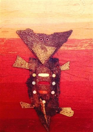 CRIPPA ROBERTO (Monza 1921 - Bresso 1972) "Lagarto" 1969 Collage su tavola...