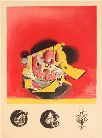 Graham Vivian SUTHERLAND Londra 1903 - Mentone 1980 Senza titolo, 1976...