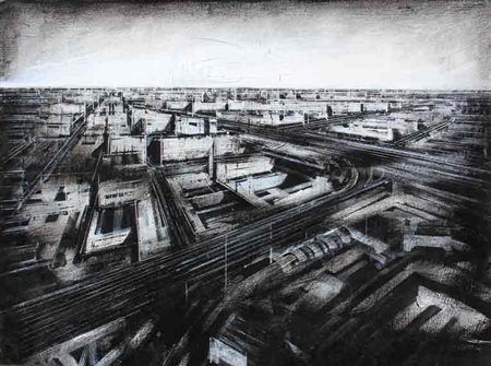 Jonathan GUAITAMACCHI Londra 1961 View, 2002 Olio su tela cm 60 X 80...