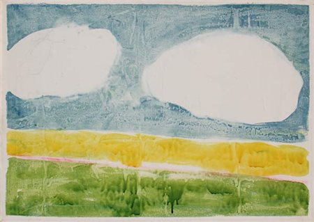 Mario SCHIFANO Homs 1934 - Roma 1998 Senza titolo, 1980 Smalto su tela cm 50...