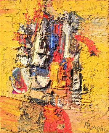 Alfonso BORGHI Campegine di Reggio Emilia 1944 Una grossa torre barocca, 2011...