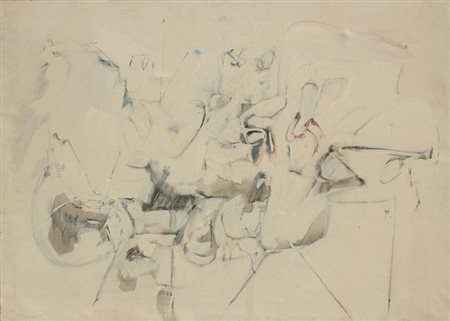 Sergio DANGELO Milano 1932 E come guardando sento la farfalla a mezzanotte,...