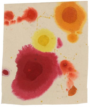 Sam FRANCIS San Mateo 1923 - San Mateo 1994 Senza titolo, 1980 Tecnica mista...
