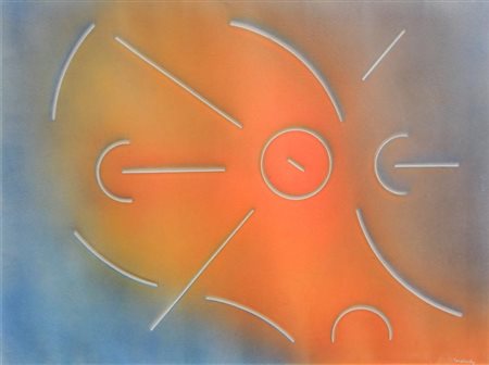 Stanley TOMSHINSKY New York 1935 - Milano 2004 Energy coming through, 1973...