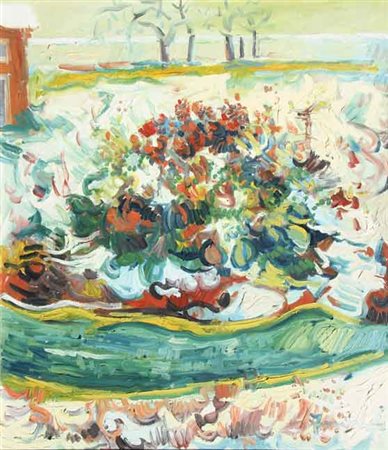 Athos FACCINCANI Peschiera del Garda 1951 Senza titolo, 1978 Olio su tela cm...