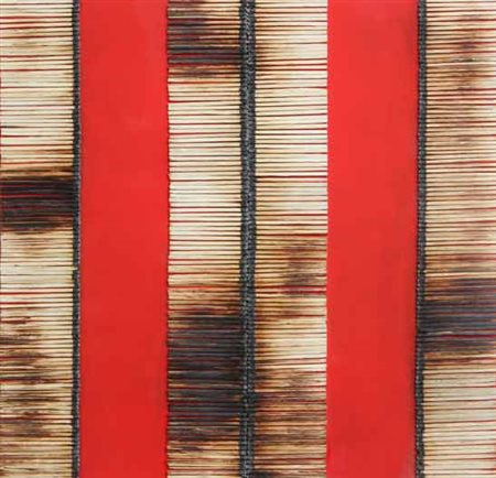 Bernard AUBERTIN Fontenay-aux-Roses 1934 Senza titolo, 2008 Fiammiferi su...