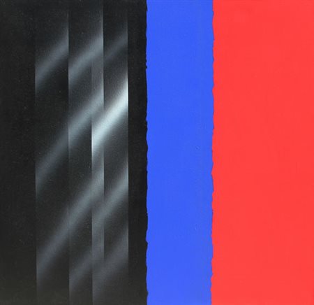 FINZI Ennio Venezia 1931 Fortemente staccato, 2003 Olio su tela cm 120 X 120...