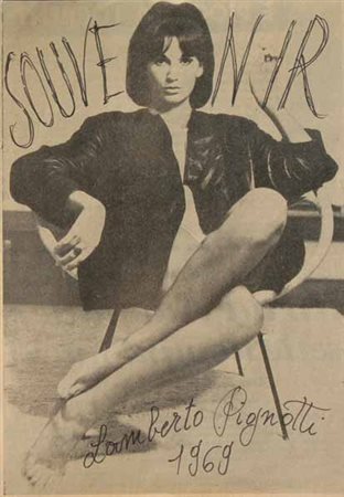 Lamberto PIGNOTTI Firenze 1926 Souvenir, 1969 Tecnica mista su carta cm 22 X...