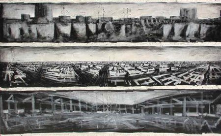 Jonathan GUAITAMACCHI Londra 1961 Work in progress 1 – goccia, 2005 Olio su...