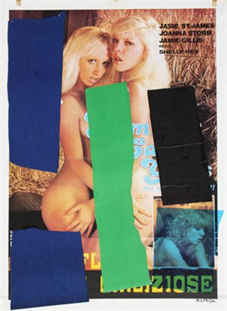 Mimmo ROTELLA Catanzaro 1918 - Milano 2006 Deliziose, 2005 Decollage su tela...