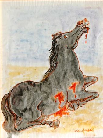 Giuseppe MIGNECO Messina 1908 - Milano 1997 Romanza della guardia spagnola,...