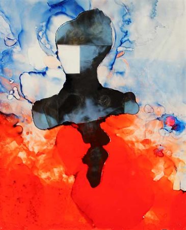 Renato MENEGHETTI Vicenza, 1947 Ritratto di donna Olimpia – La Papessa, 1983...