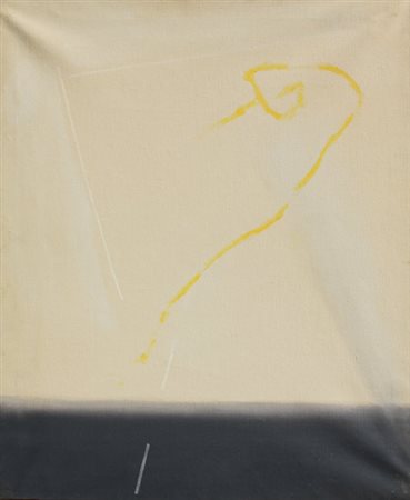 Valentino VAGO Barlassina 1931 Senza titolo, anni 70 Olio su tela cm 73 X 60...