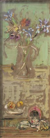 Remo BIANCO Dergano 1922 - Milano 1988 Senza titolo, 1950 Tecnica mista su...