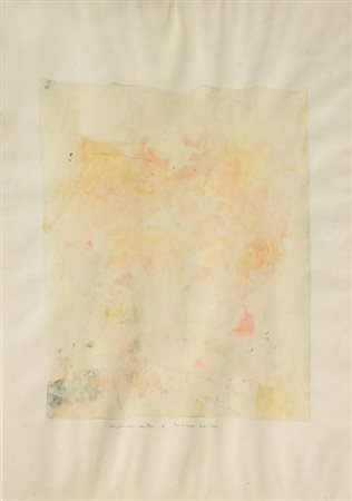 Alighiero BOETTI Torino 1940 - Roma 1994 Senza titolo, 1989 Tecnica mista su...