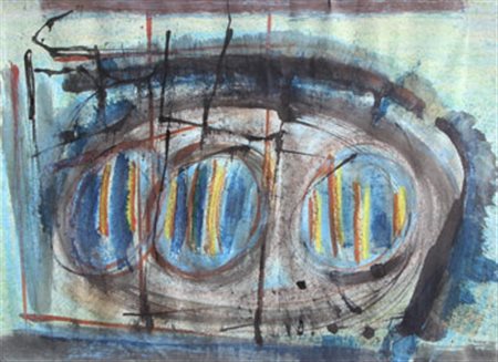 Bice LAZZARI Venezia 1900 - Roma 1981 Senza titolo, 1962 Tecnica mista su...