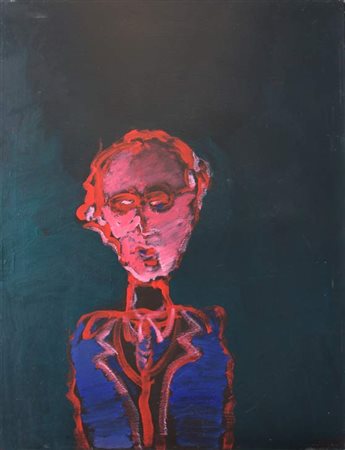 Tano FESTA Roma 1938 - Roma 1988 Senza titolo, 1984 Acrilico su tela cm 100 X...