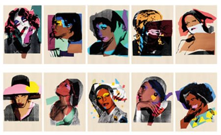 Andy WARHOL Pittsburgh 1928 - New York 1987 Ladies and Gentlemen, 1975 10...