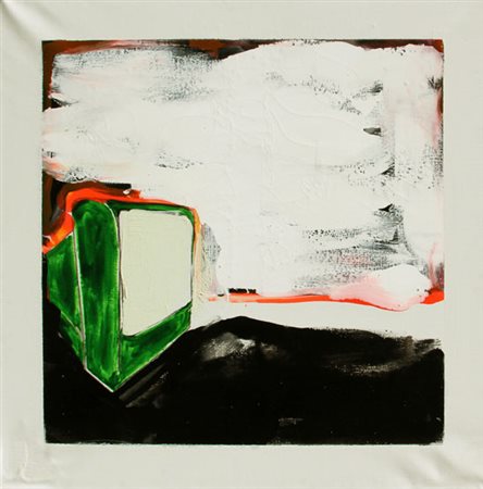 Mario SCHIFANO Homs 1934 - Roma 1998 Senza titolo, 1997 Smalto su tela cm 80...