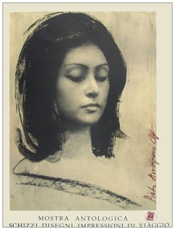 PIETRO ANNIGONI Milano 1910 – Firenze 1988 Senza titolo Fotolitografia su...