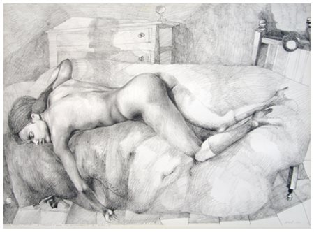 UGO ATTARDI Sori 1923 – Roma 2006 Senza titolo 1975 Litografia es.prova...