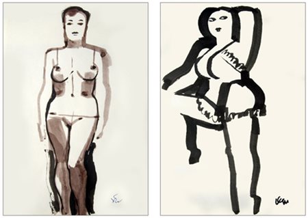 LUCIO VENNA (Giuseppe Landsmann) Venezia 1897 – Firenze 1974 Lotto composto...